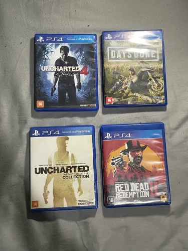 JOGOS DO PLAYSTATION 4 SERVE EM OUTROS 5 ETC.