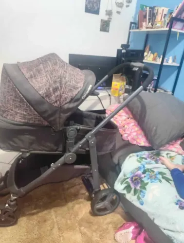Carrinho Bebê 3 Em 1 Moisés Galzerano