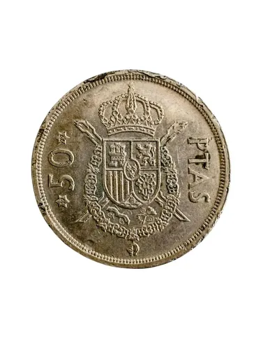 Moeda 50 pesetas 1975 Espanha