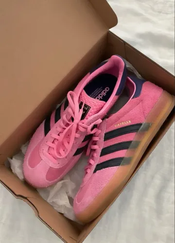 Tênis Adidas Gazelle Indoor Bliss Pink (Rosa)