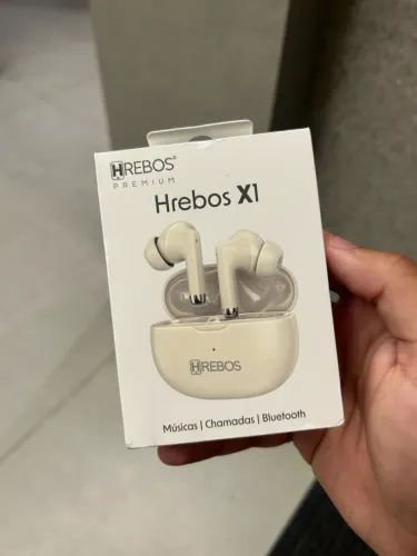 Fone Premium Hrebos Cancelamento de ruído e 6H Bateria