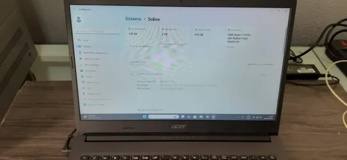 Notebook Acer Windows 11 & 2GB Video 