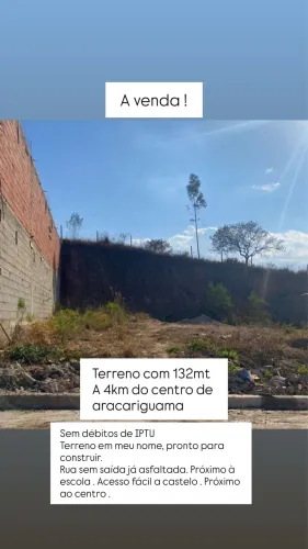 Terreno a venda ARACARIGUAMA 