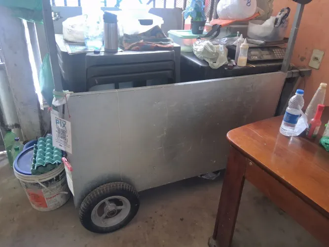Carrinho ambulante novo