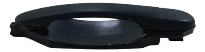 Macaneta Externa Traseiro Esquerdo Fiat Palio 2004 2010 2016 Preto Traseira