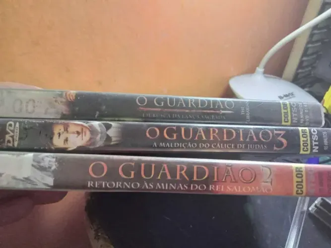 Dvd Trilogia O Guardião
