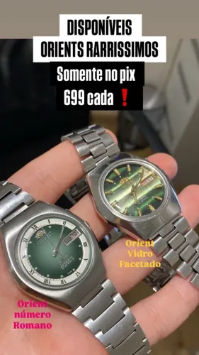 Relógios orient 