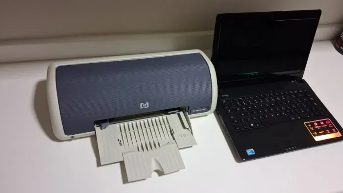 NOTEBOOK CCE + IMPRESSORA HP