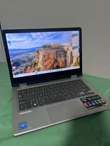 Notebook 2 em 1 Positivo Duo C464C Touchscreen + Caneta + NF | Windows Novo