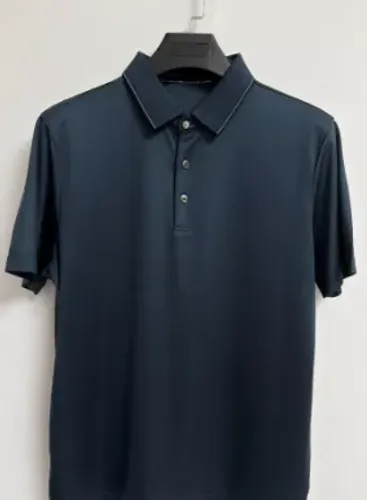 Camiseta Polo preta