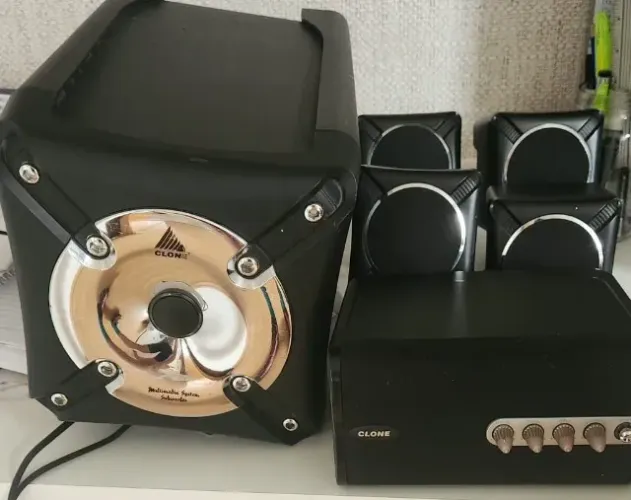 home teather 5.1 com subwoofer 1200 w