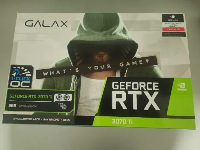 Placa de vídeo RTX 3070TI
