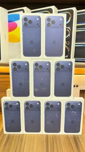 IPHONE 17 PRO MAX 256GB AZUL - NOVO + NOTA FISCAL 