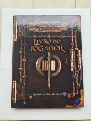 Dungeons & Dragons Livro do Jogador - Livro de Regras Básicas 1 RPG