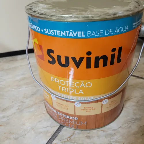 Verniz Suvinil Base Água cor Imbuía 3,6l