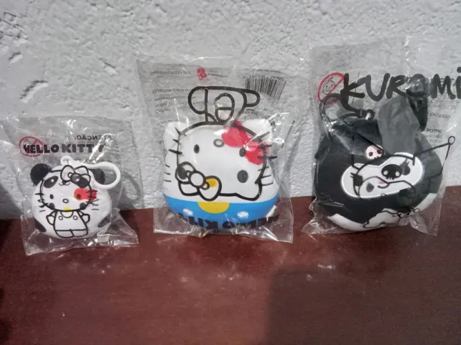 Kit Três Chaveiros De Pelúcia Bobs 2026