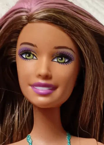 Barbie sereia Green Collor