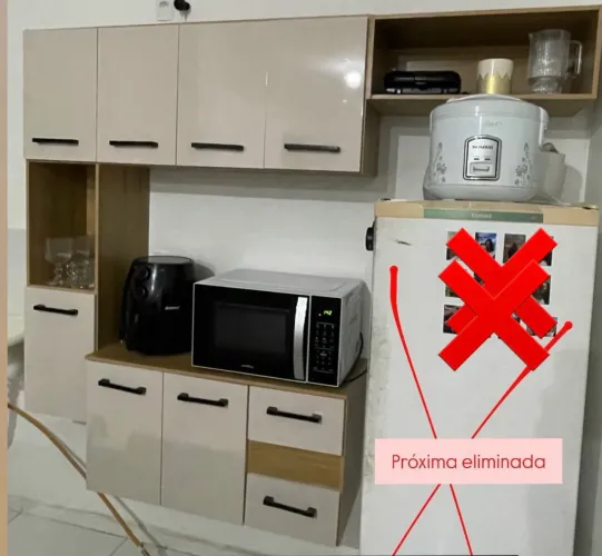 Armário de cozinha suspenso 