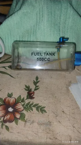 Aeromodelo Tanque de combustível gasolina.