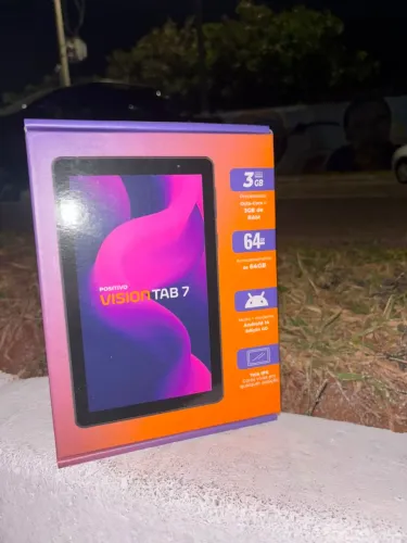 Tablet Positivo Vision Tab 7 Novo ? 3GB RAM, 64GB, Android 14