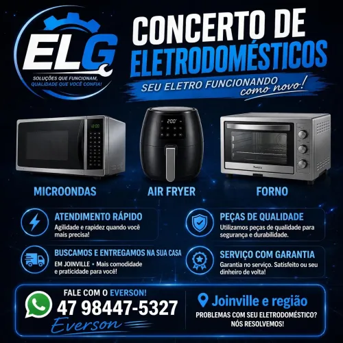 Concerto (Microondas,Air fryer e forno elétrico)