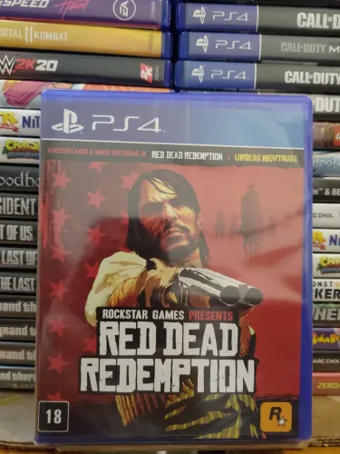 Red Dead Redemption (Lacrado) midia fisica Jogos ps4
