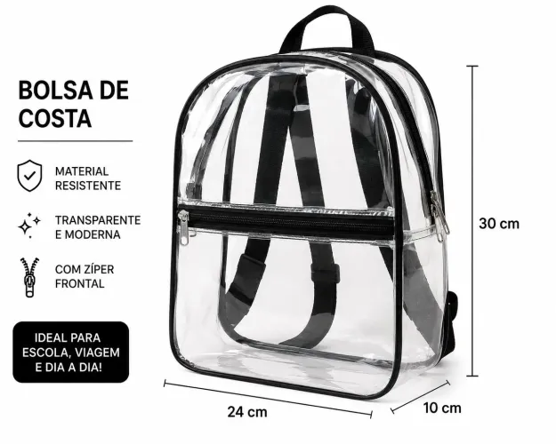 bolsa trasparente