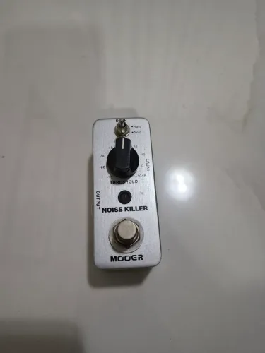 Pedal de Guitarra Mooer Noise Killer - Noise Gate compacto, eficiente e em ótimo estado