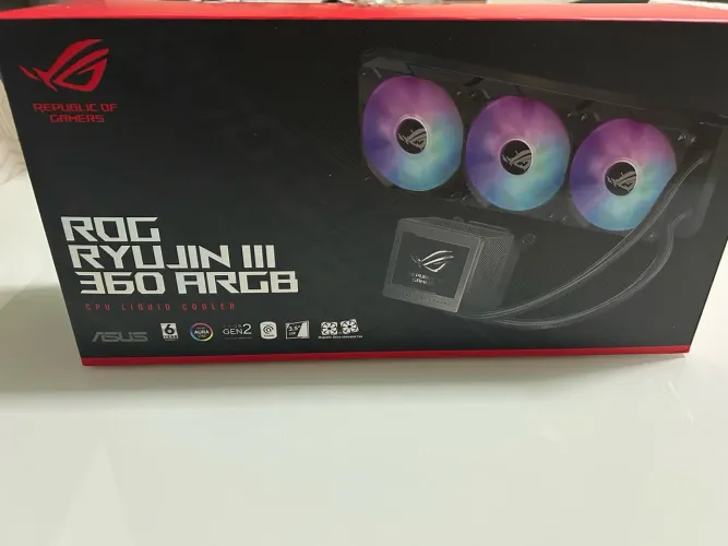 Water cooler asus rog ryujin III 360 argb