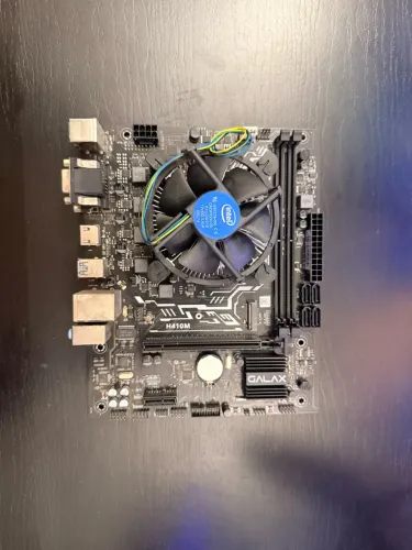 Kit I3 10100F + Placa mãe Galax H410M