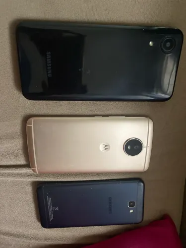 Celular - Lote de celulares Samsung e Motorola para peças/conserto