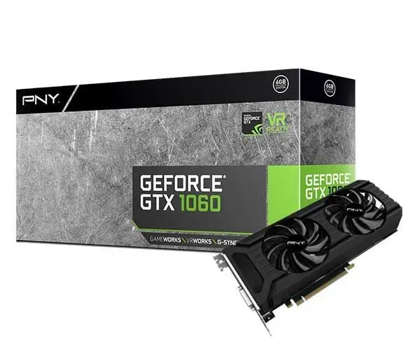 Placa GTX 1060 6GB PNY Nvidia