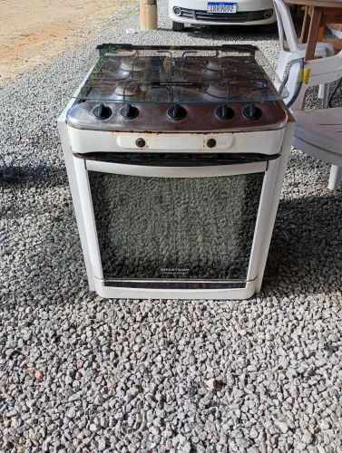 Fogão Brastemp de embutir.