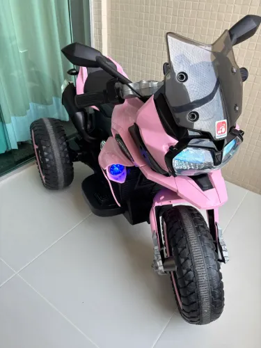 MOTO ELÉTRICA BANDEIRANTE ADVENTURE ROSA