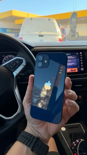 iPhone 12 256GB Blue, Seminovo excelente estado, Garantia