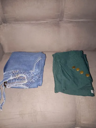 Kit calça jeans feminina p m 2 por $50