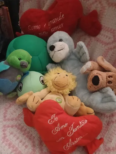 Desapego de pelúcias guardadas