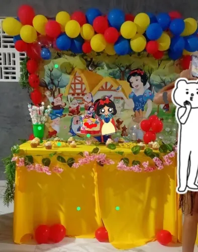 Kit Aniversário Tema Branca de Neve