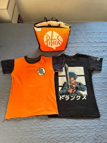 Camisas dupla face - Piticas (10 anos)