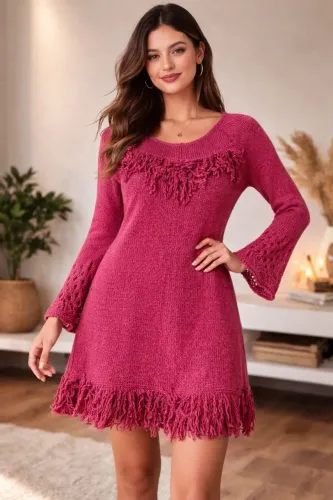 Vestido de lã