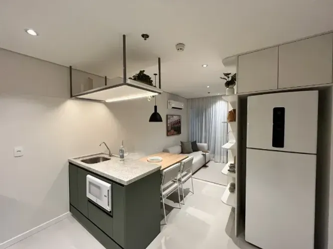 Ágio R$ 150.000 | Raro Living Guará II | 1 Quarto, Alto Padrão, Pronto p/ Airbnb