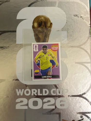 Figurinha legend da copa-Luis Díaz regular