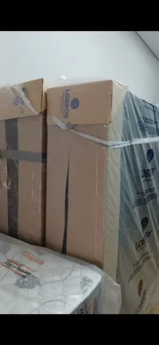 Cama box bau - casal padrão ( semi-nova)
