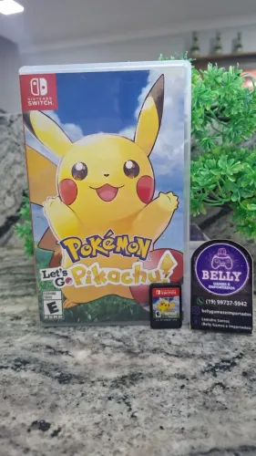 POKÉMON LET´S GO PIKACHU - SWITCH - ORIGINAL