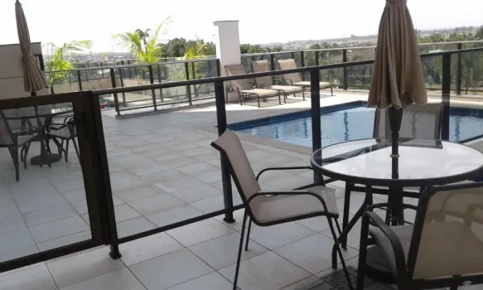 Apartamento Águas Claras 1 qto - Vista livre nascente permanente - Piscina solar aquecida