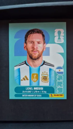 Figurinha Messi / Kevin de Bruyne