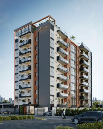 Incrível 03 Quartos sendo 01 suíte com Varanda Gourmet amplo Nascente  Bessa-PB