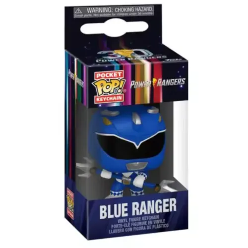 Pocket Pop chaveiro do Power Ranger Azul