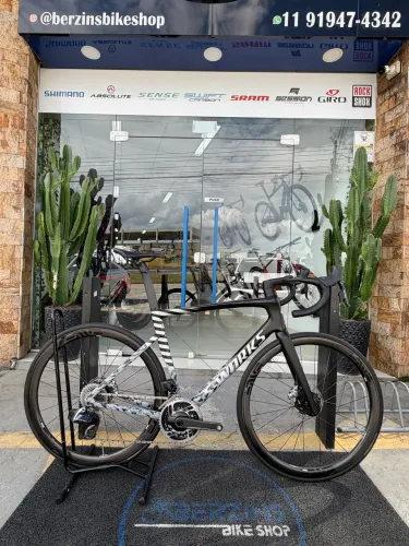 SPECIALIZED S-WORKS TARMAC SL7 ? 56 ? SRAM RED AXS 2x12V + POT. - RODAS ENVE NF 6,9 KGS