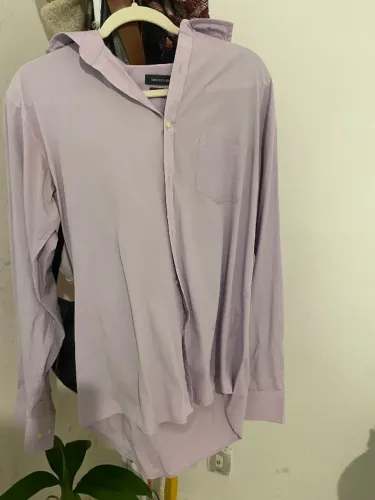 Camisa Social Lilás 